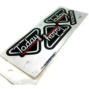 ［MAXIMASELECT ］ エンブレム ステッカー シール 3枚 セット 『ホンダ トゥデイ』 TODAY 補修 交換 パーツ 部品 メンテナンス