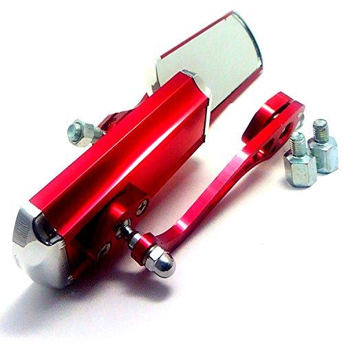 MAXIMASELECT カスタムミラー 左右セット 汎用 正ネジ 10mm M10 8mm M8 ...