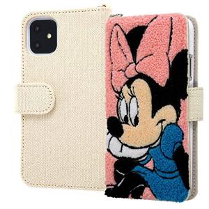 イングレム iPhone 11/iPhone XR 手帳型ケース サガラ刺繍 ミニー IS-DP21SGR1/MN