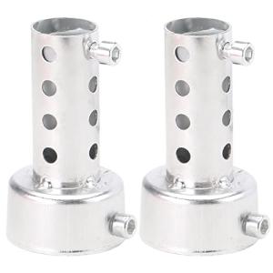 汎用 マフラーサイレンサー バッフル 径45mm 全長85mm / 音量調整可能