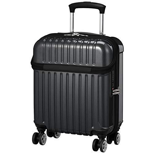 [アクタス] スーツケース ジッパー トップオープン トップス 機内持ち込み可 24L 2.6kg ...