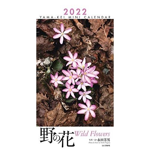 カレンダー2022 ミニカレンダー 野の花 (月めくり・卓上/壁掛け・リング) (ヤマケイカレンダー...