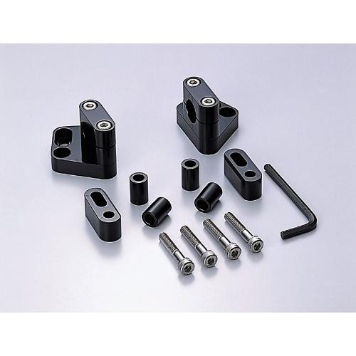 ハリケーン(HURRICANE) ハンドルホルダーキット (ブラック) ZZR1100 HB0603...