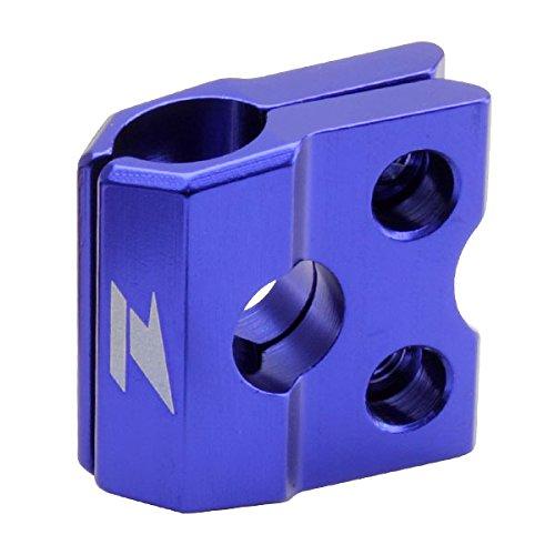 ジータ(ZETA) ブレーキラインクランプ アルミ ブルー W:16.5mm ヤマハ[YAMAHA]...