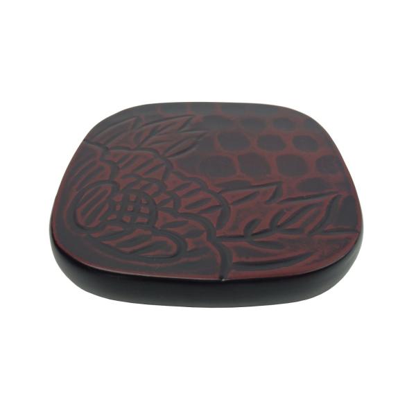 中谷兄弟商会 山中漆器 急須台 胴張鎌倉(小) W80-1