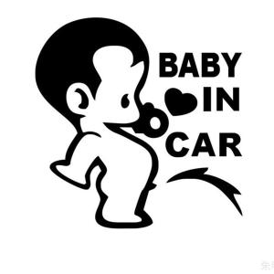 [Hordlend] BABY IN CAR カーステッカー 2枚セット