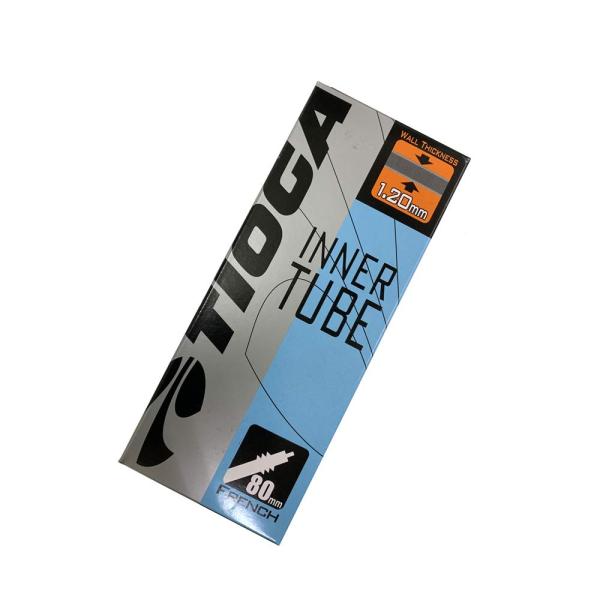 TIOGA(タイオガ) インナーチューブ 仏式 700x18-25C 80mm WALL THICK...