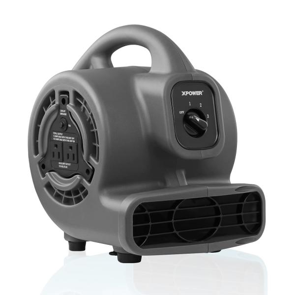 XPOWER P-80Aミニマイティエアムーバーフロアファンドライヤーユーティリティブロワー外部アウ...