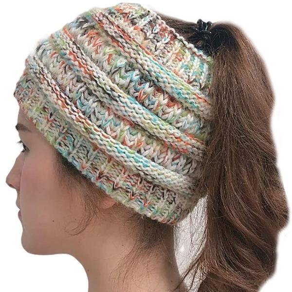 BUZZxSELECTION(バズ セレクション) レディース ニット ヘアバンド 2WAY キャッ...