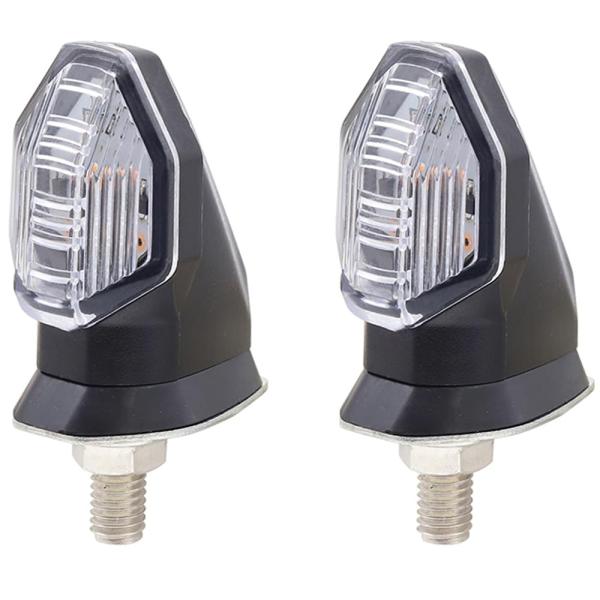 Aoling LED ウインカー バイク M8、バイク ウインカー、12V ホンダ対応、オートバイ ...