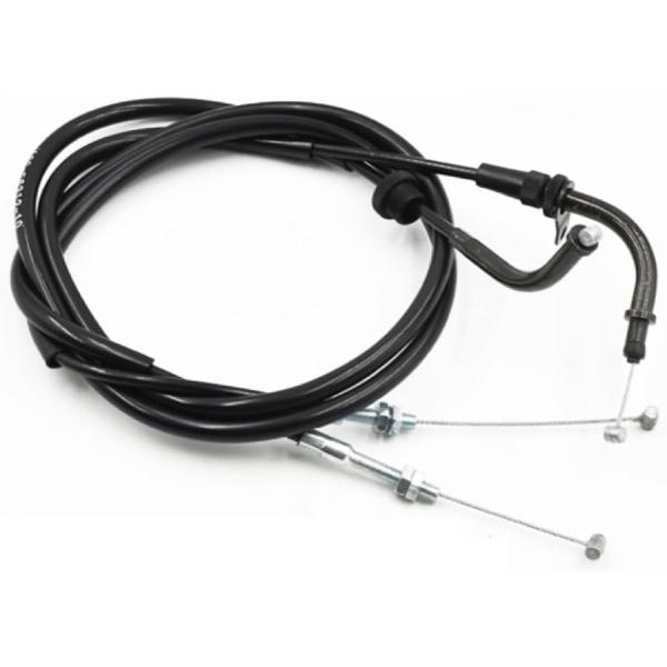 【Deepa Ribusu】ヤマハ YBR125 スロットル ケーブル アクセルワイヤー 2本セット...