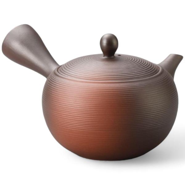 J-kitchens 急須 陶器 常滑焼 伝統的 モダン シンプル シック 350cc （陶製茶こし...