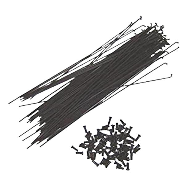スポーク BLACK-SB 14X151 スターブライト 黒 36本