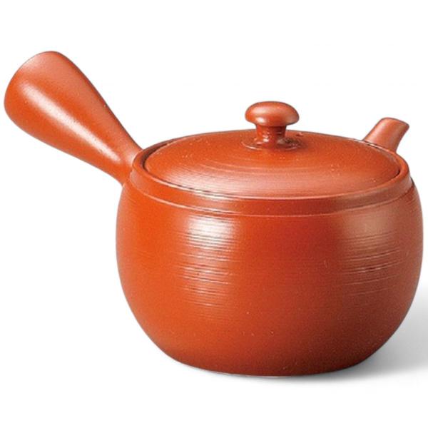 J-kitchens 業務用 急須 常滑焼 のぞみ網 急須 茶こし 付 340cc 日本製