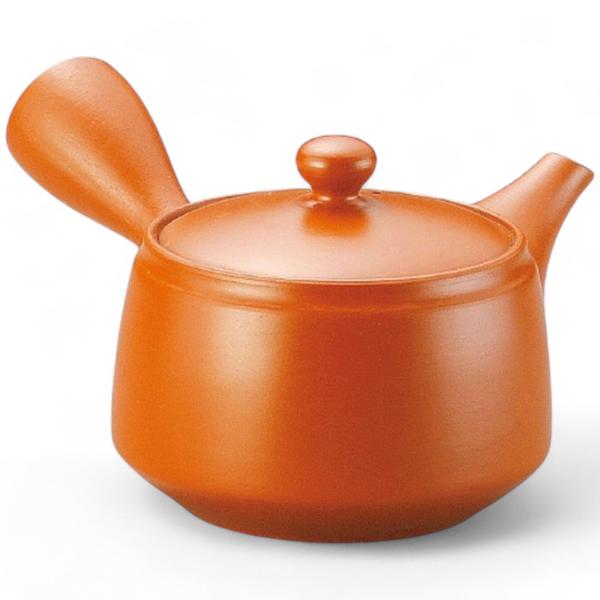 J-kitchens 業務用 急須 常滑焼 かご網 急須 茶こし 付 410cc 日本製