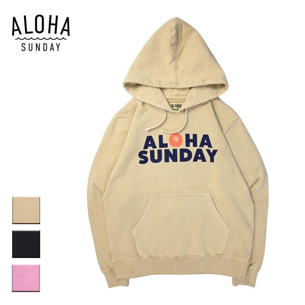 パーカー メンズ レディース ブランド おしゃれ アロハサンデー プルオーバーパーカー スウェットパ...