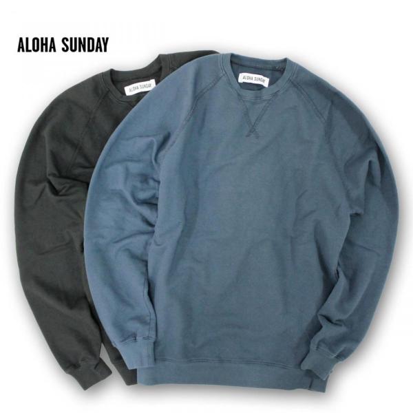 トレーナー メンズ ブランド アロハサンデー ALOHA SUNDAY サーフブランド サーファー ...