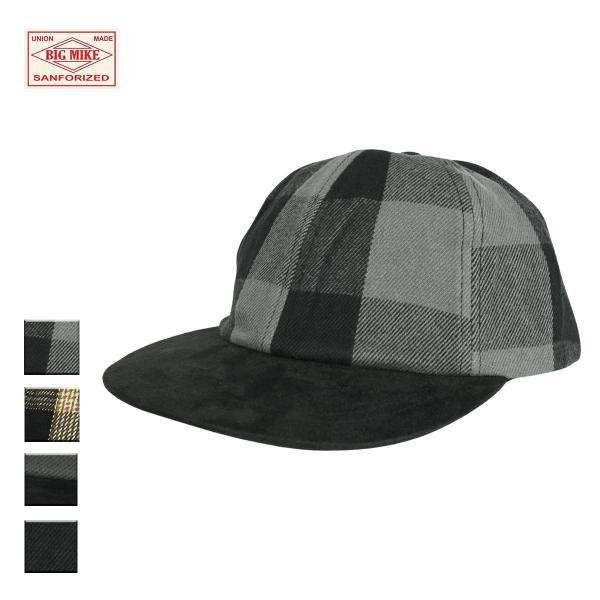 キャップ メンズ レディース ブランド おしゃれ ビッグマイク 帽子 フラットキャップ ワークキャッ...