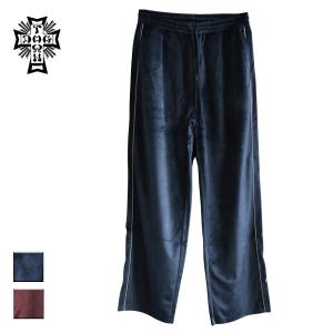 トラックパンツ メンズ レディース ブランド おしゃれ ドッグタウン ベロアパンツ パンツ ベロア ジャージ ジャージパンツ シンプル サーフ 茶色