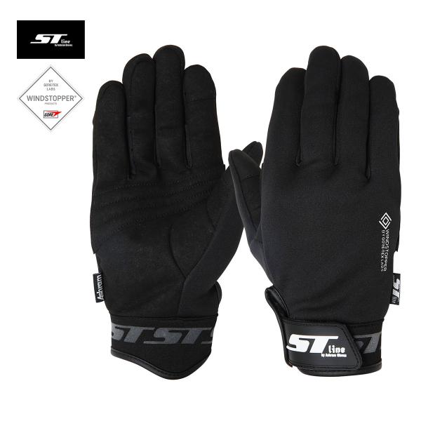 自転車 グローブ 手袋 ブランド STline エスティライン スマホ対応 ゴアテックス 自転車 ピ...