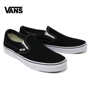 バンズ VANS スリッポン Classic Slip On Black スニーカー クラシック vn-0eyeblk ブラック メンズ ローカット 正規 OOO｜blueism-y