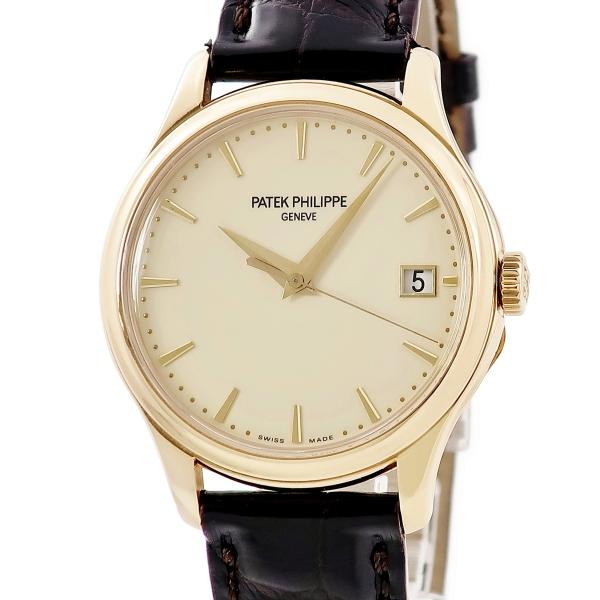 【3年保証】 パテックフィリップ カラトラバ 5227J-001 K18YG無垢 アイボリー ハンタ...