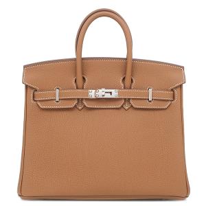 エルメス ハンドバッグ バーキン25 トゴ ブラ...の商品画像