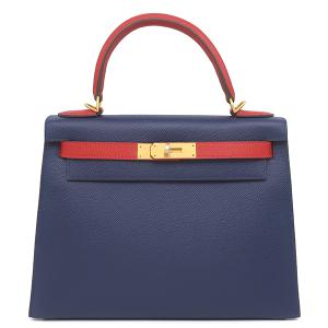 エルメス 2WAYバッグ ケリー28 外縫い ヴォーエプソン マルチカラー 【PO品】 ハンドバッグ ショルダー