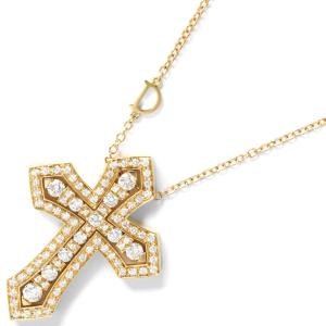 ダミアーニ ネックレス/ペンダント ジュエリー レディース ベル エポック クロス 3WAY L アズキチェーン 1.38 Ct. イエローゴールド 20089532 DAMIANI｜bluek