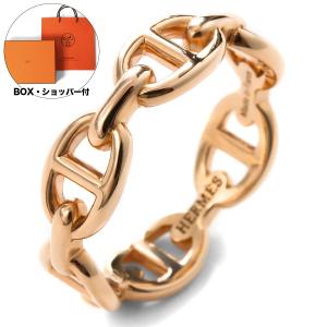 エルメス リング（指輪） ジュエリー レディース シェーヌ ダンクル アンシェネ ローズゴールド CHAINE DANCRE ENCHAINEE RING PM ROSE GOLD HERMES｜bluek