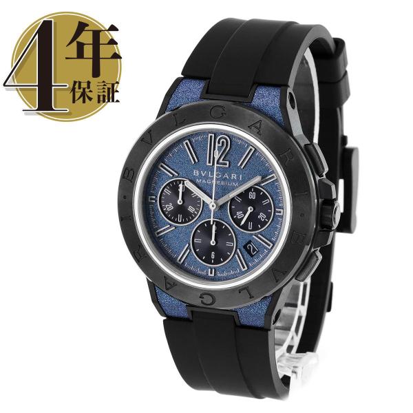 【★10％OFFクーポン】【新品】ブルガリ ディアゴノ マグネシウム クロノグラフ メンズ DG42...