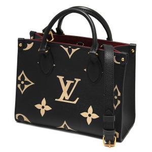 【美品】ルイヴィトン　アンプラント　オンザゴーGM トートバッグ　ハンド　黒 オンザゴー（LOUIS VUITTON） ルイヴィトン トートバッグ M45373