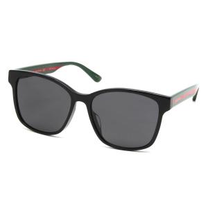 GUCCI グッチ サングラス ユニセックス ブラック×グレー