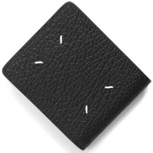 メゾンマルジェラ 二つ折り財布（札入れ） 財布 メンズ レディース ステッチ ブラック SA1UI0016 P4455 T8013 MAISON MARGIELA｜bluek