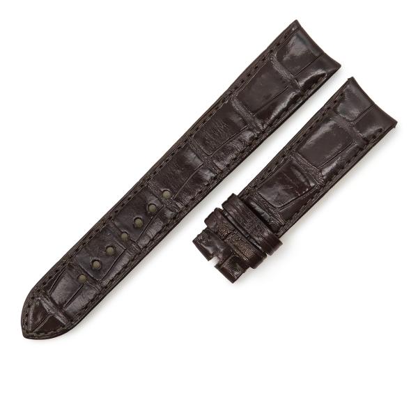 ブライトリング 腕時計パーツ クロコダイル ブラウン 新品同様 純正 替え クロコ ベルト バンド ...