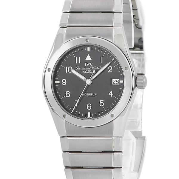 IWC インヂュニア メーカーOH済 インジュニア ブラック クオーツ