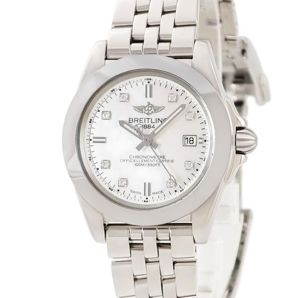 ブライトリング ギャラクティック 32 スリーク W71330121A1A1 純正8Pダイヤ シェル...