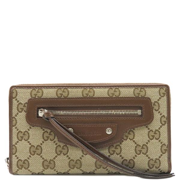 グッチ 長財布 ザ ハッカープロジェクト ネオ クラシック GGキャンバス ベージュ GUCCI×B...