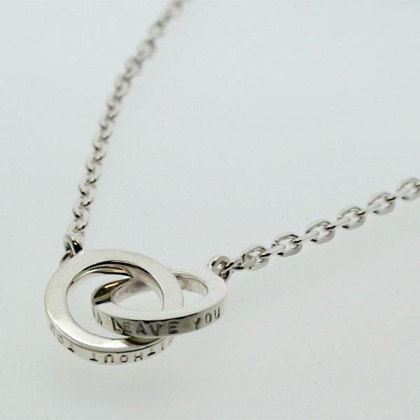 シルバーネックレス 刻印横 Angel's circle エンジェル・サークル オーダーメイド 刻印...