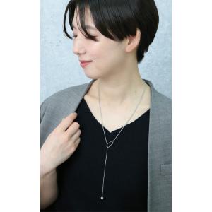 ラリエットネックレス ボール 玉 ロング サー...の詳細画像2
