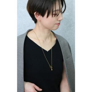 ラリエットネックレス ボール 玉 ロング サー...の詳細画像5