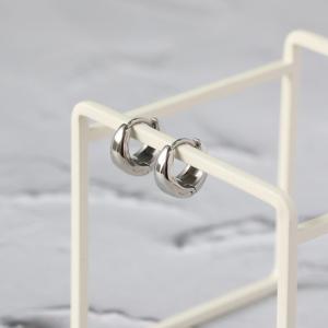 ピアス フープピアス ミニ 小ぶり 中折れ サ...の詳細画像1