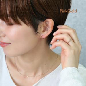 ピアス フープピアス ミニ 小ぶり 中折れ サ...の詳細画像5
