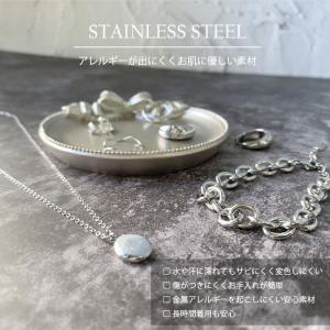 サージカルステンレス ピアス フープピアス 中...の詳細画像3