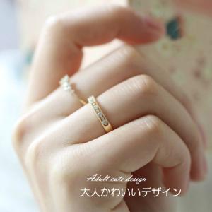 (訳あり)リング 指輪 3mm キュービックジ...の詳細画像3