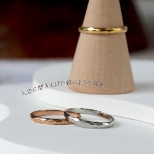 リング 指輪 ダイヤカット 2mm ステンレス...の詳細画像5