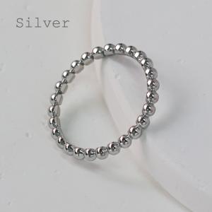 リング 指輪 2mm ボール カット ボール指...の詳細画像3