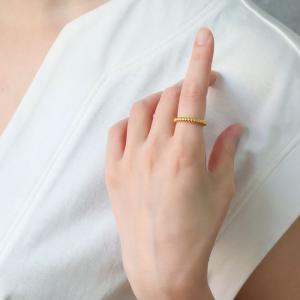 リング 指輪 3mm ボール カット ボール指...の詳細画像3