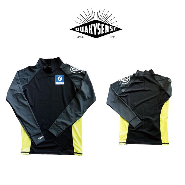 QUAKYSENSE　クエーキーセンス　FLASHYラッシュガード　長袖Sサイズ　22FL-20S　...