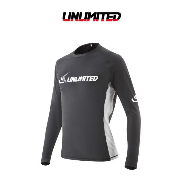 UNLIMITED　アンリミテッド　ラッシュガード　長袖　ULR0302　レターパックライト発送43...